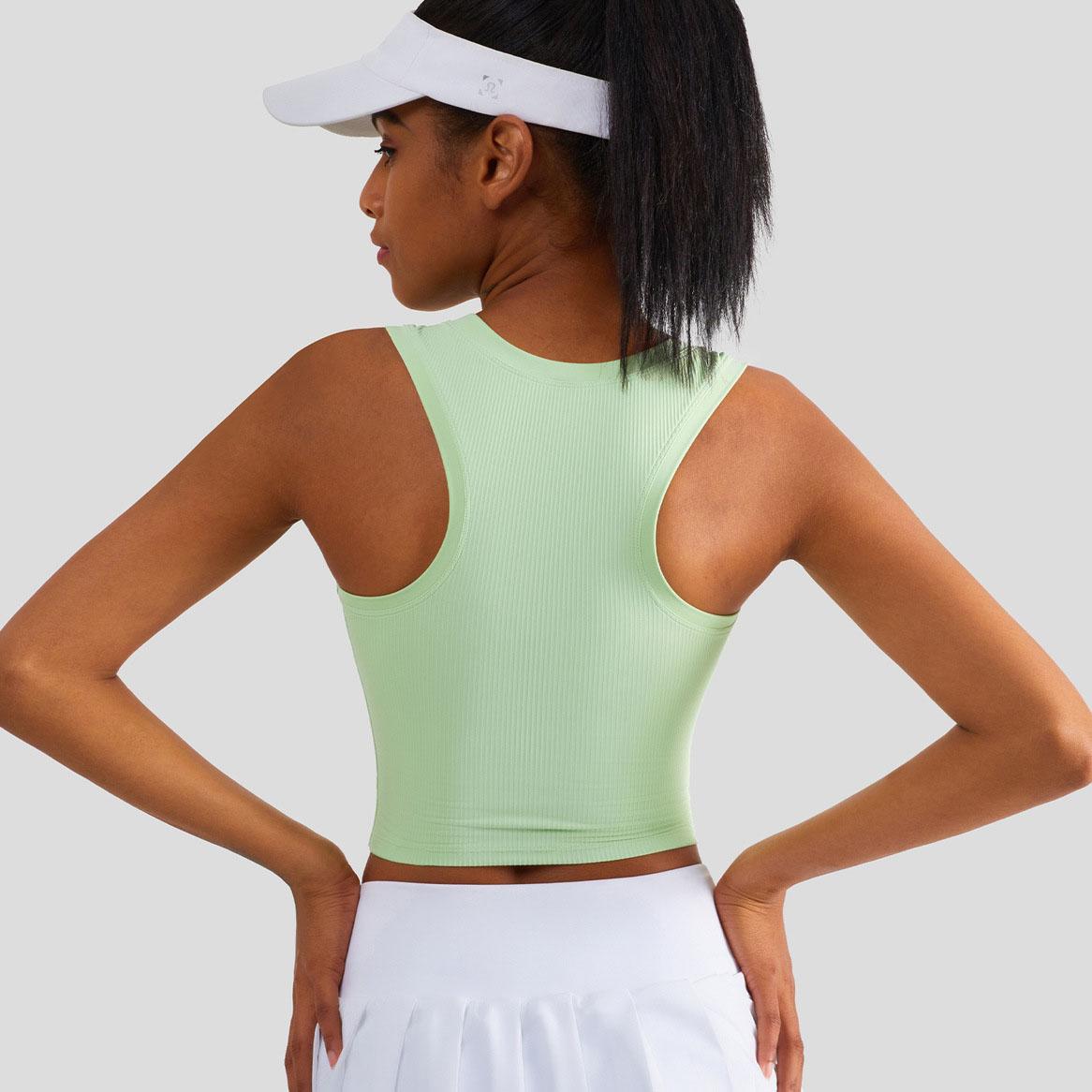 Женский беспроводной удлиненный бюстгальтер со сборками — фото 6