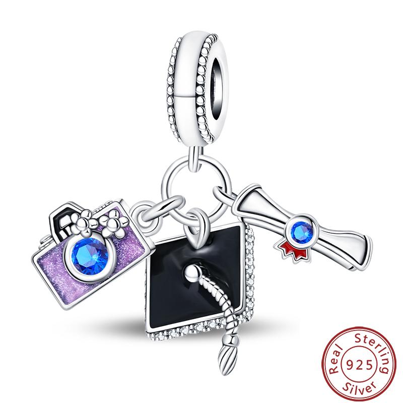 100% Metal Camera Typewriter Robot Bow Sweet Charms Beads 3Mm Make your own Best Fine Accessory Gifts Making Elegant Fashion Beautiful Lovely