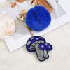 Fashion Sparkling Water Diamond Embellished Keychain Creative Ball Pendant For Gift Giving