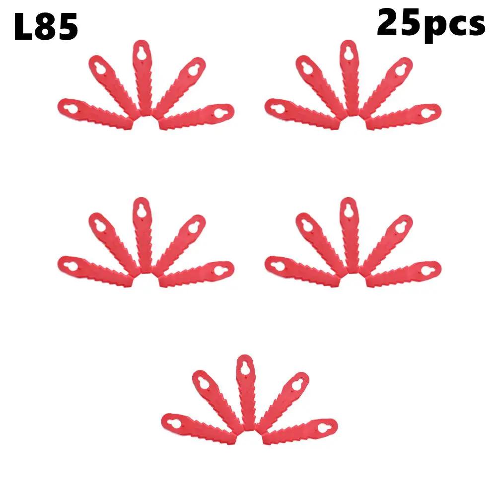 

10/50pcs Lawn Mower Replacement Blade Plastic Blades Spare Parts Grass Cutter Repair Accessories Garden Power Tools Accessories