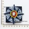 Hand-Painted Resin Magnetic Souvenir Stickers from Portugal