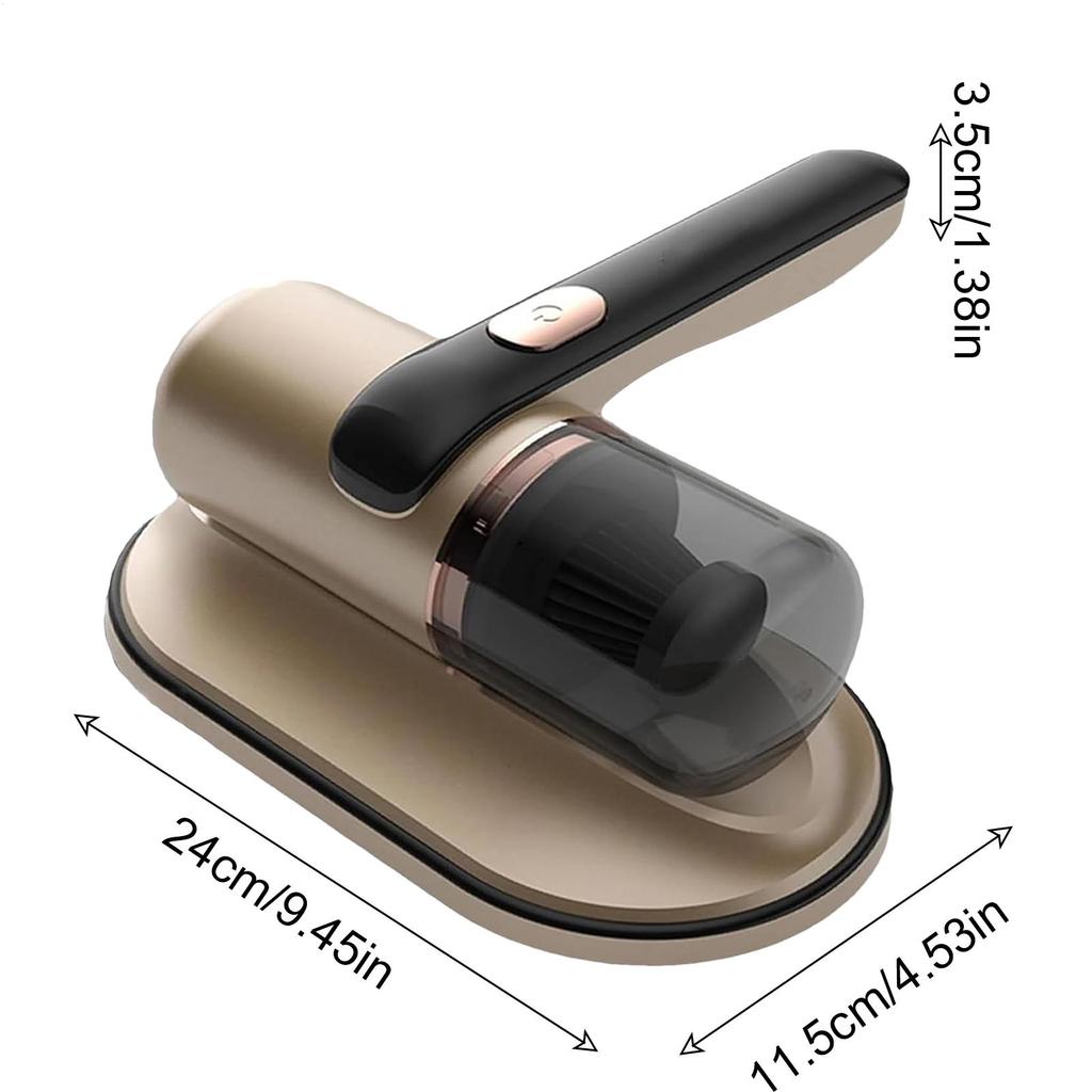 Mattress Vacuum Sofa Rug Vacuum 10kPa Suction 68W Portable Handheld Cordless Cleaner Machine For Car Couch Dust Pillow Bed Pet