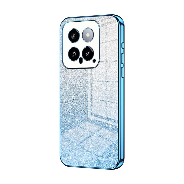 Gradient Glitter Powder Electroplated Phone Case