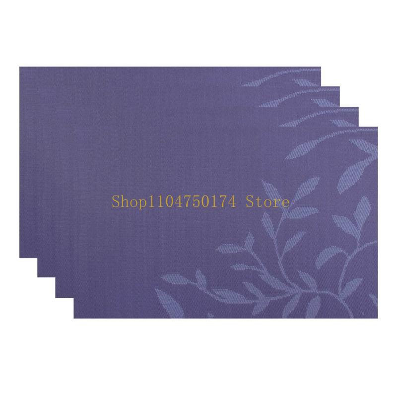 Creative Heat-Insulation PVC Placemat Western Dining Table Mat Hotel Home top sale