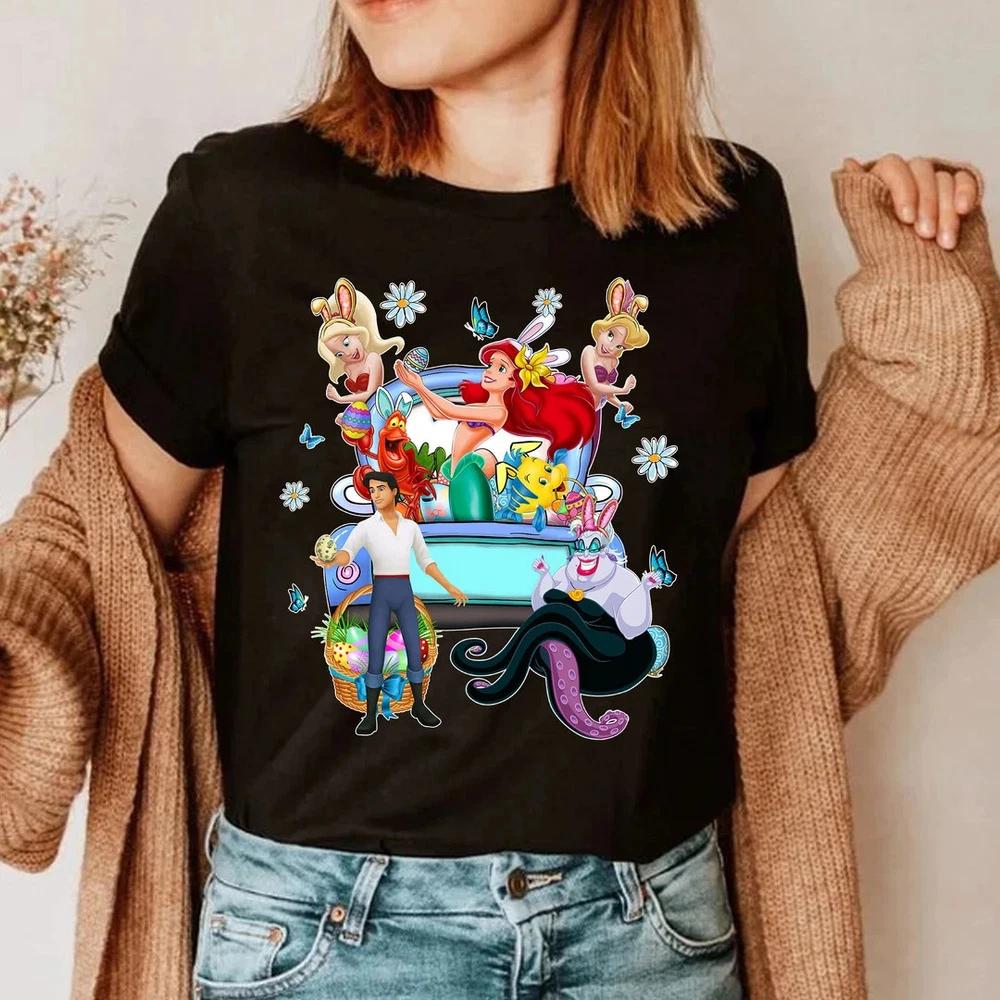 The Little Mermaid Ariel Happy Easter Day Tshirt Unisex Unisex2 S