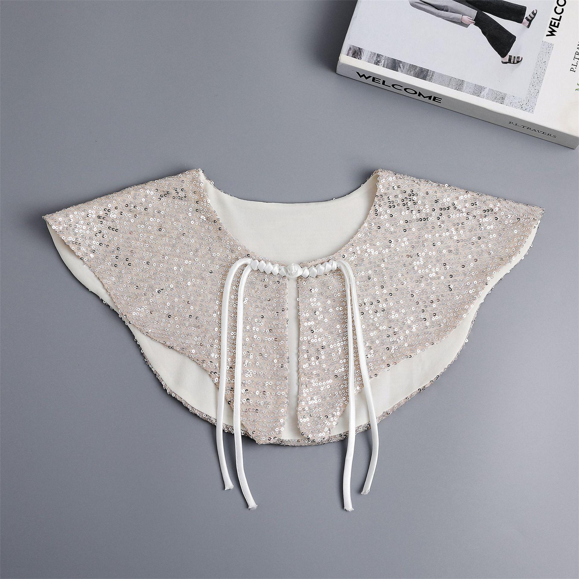 

Новая китайская накидка-шаль универсальна и многофункциональна с фальшивым воротником