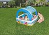 Inflatable Pool 140 X 140 X 114 With Roof #52192
