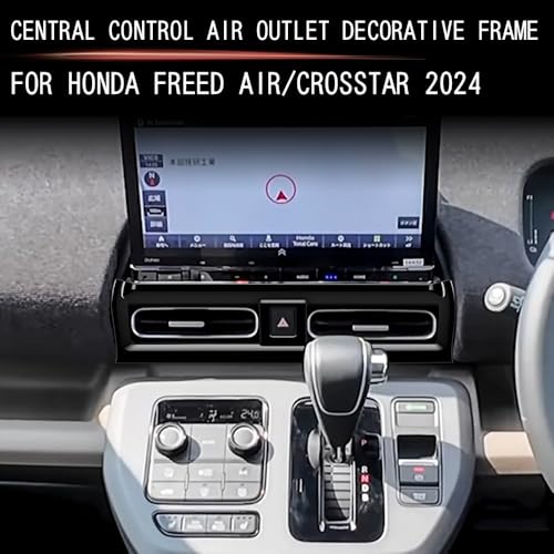New Freed GT Series GT1/2/3/4/5/6/7/8 Center Console Air Conditioner Vent Frame Panel Garnish Cover Interior Parts Vehicle-specific Accessories I