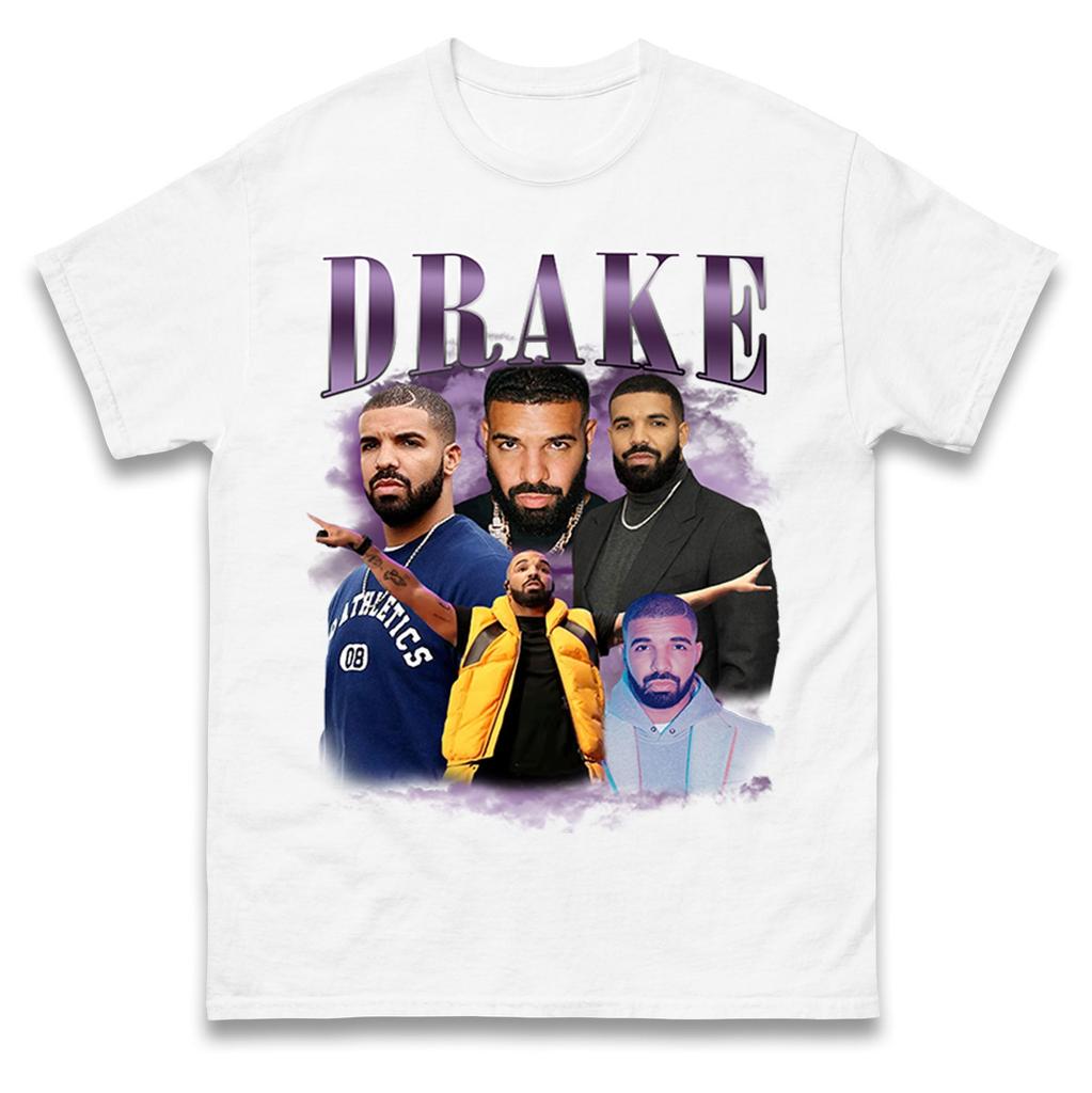 Drake Vintage Graphic Tshirt Unisex Unisex Rap Hip Hop Singer Fan Casual Oversized Short Sleeve Cotton Streetwear Tops