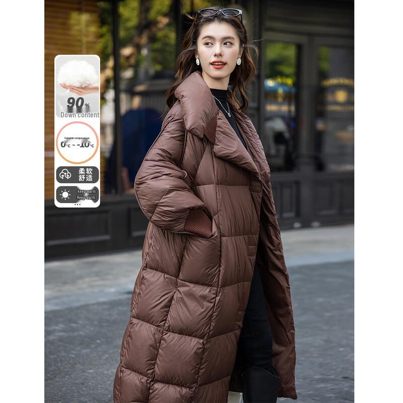 Mocana Women's Stylish Long Sleeve Down Jacket