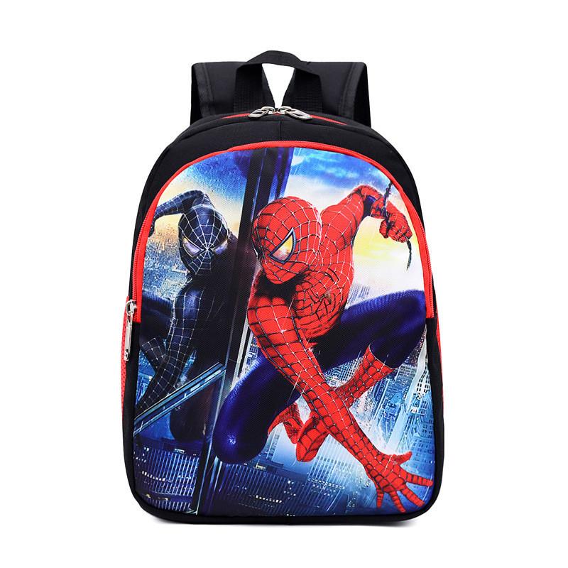 Toddler Boys Cartoon Backpack Trendy Superhero Design Ages 2-5 Durable Nylon