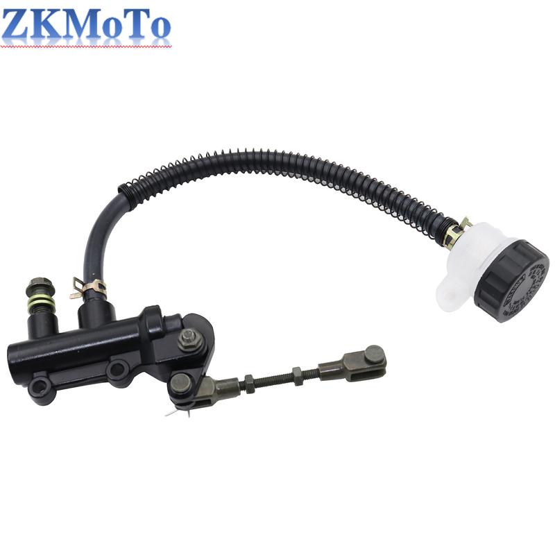 Motorcycle Rear Brake Hydraulic Master Pump With Oil Cup For Honda CB500 CB1000 CBR125R CBR250R CBR300R CBR500R CBR600F CBR600RR