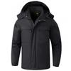 Water-proof Cotton-padded Jacket Men's Velvet Cold-proof Windproof Warm Riding Clothes Outdoor Thick Cotton Coat