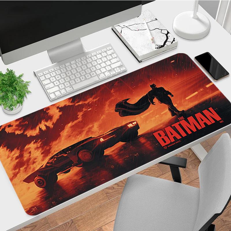 Batman Xl Gaming Mouse Pad Nonslip Rubber Base Stitched Edge Waterproof Desk Mat For Pc Laptop Gamer Office Computer Accessories C92752