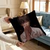 The SSummer HHikaru Died Pillow Case Plush Fabric Soft Pillowcase Double Sided Print Sofa Cushion Cover Throw