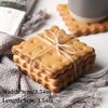 1 Stück Kreativer Keksförmiger Untersetzer Kekse Untersetzer Einzigartige Wohnkultur Geschenk für Kaffeeliebhaber,Tischunterlage Untersetzer für Wohnkultur