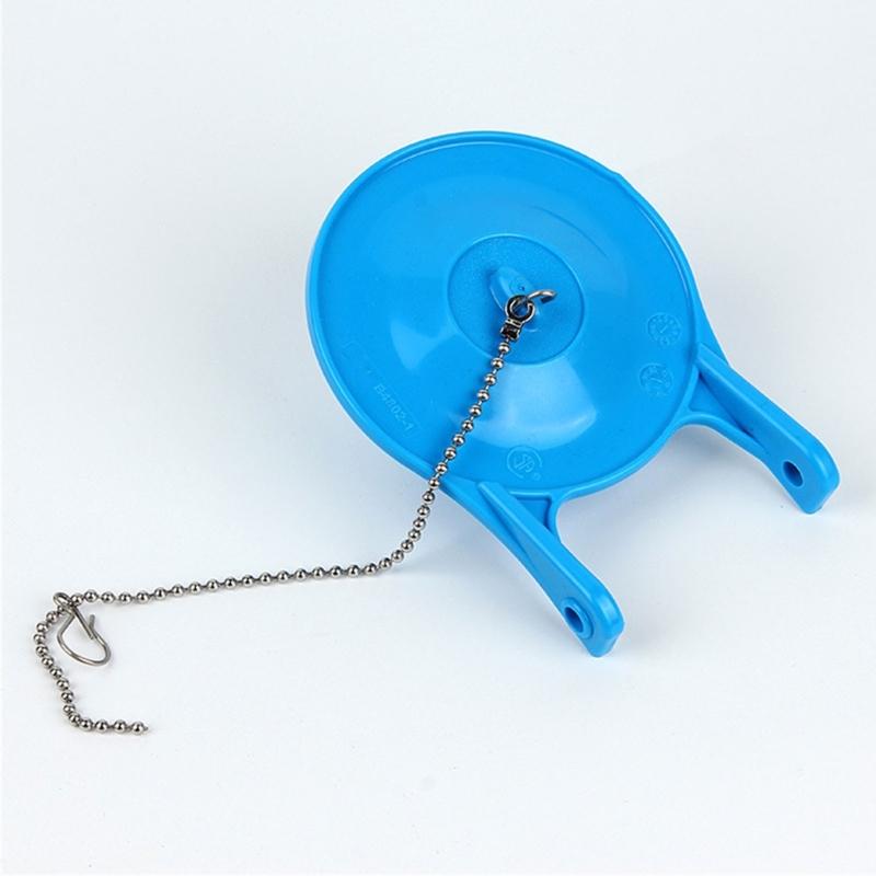 2Pcs Bathroom Drain Tank Water Saver Home Seal Tank Flapping Cover 3inch Universals Toilet Stoppers Flapper Enduring