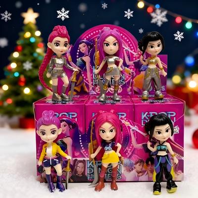 Kpop Duiveljager Rumi Zoe Mira anime polyvinylchloride karakter verzameling desktop versieringen Kindercadeau verzamelobjecten