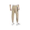 Nike Logo Embroidered Cuff Sweatpants Men Bottoms Khaki DX0582-247