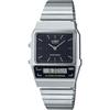 Casio Watch Standard AQ-800E-1A Silver Reprint Edition Retro Modern Design