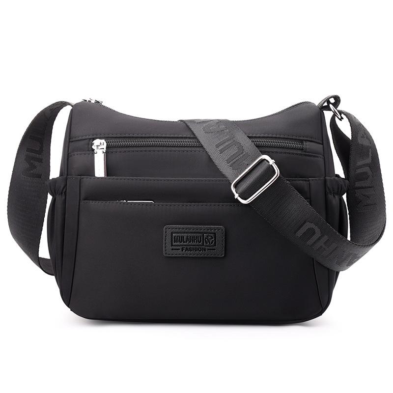 Women's Multi-layer Casual Cloth Shoulder & Crossbody Bag - Fashionable, Lightweight, and Large Capacity