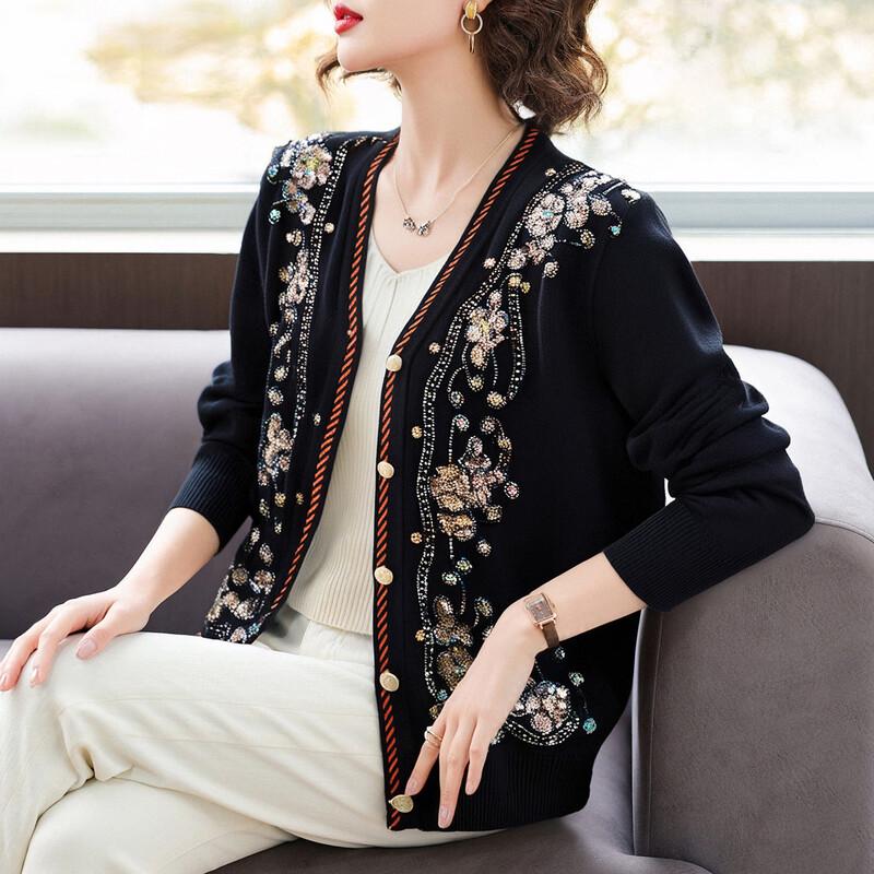 

Элегантная женская повседневная куртка на весну/осень L