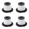 4pcs Vacuum Cleaner Replacement Filters Washable Vacuum Filter Detachable Vacuum Cleaner Filter