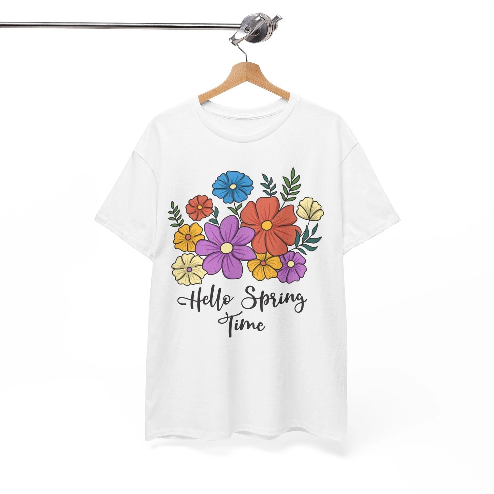 Sunshine & Flowers T-Shirt | Spring Energy & Hello Spring Time Shirt 3XL