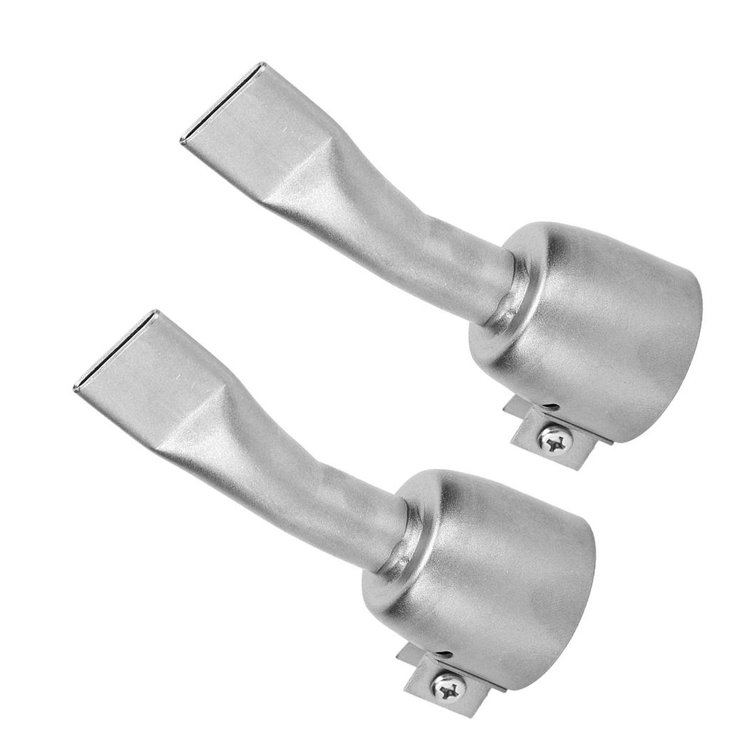 2 stk varmluftpistol sveisedyse rustfritt stål for PVC-plastplateloddetilbehør
