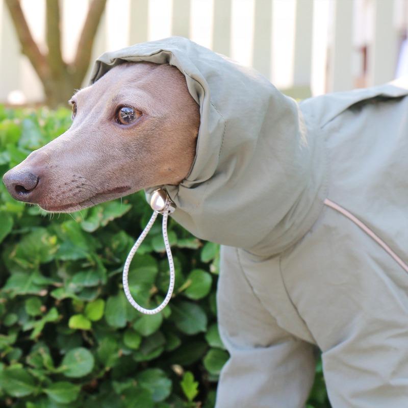 Outdoor Luxury Dog Coats Greyhound Whippet Summer Design Clothes Dogs Large Waterproof Adjustable Dogs Clothes Coat Pet Supplies