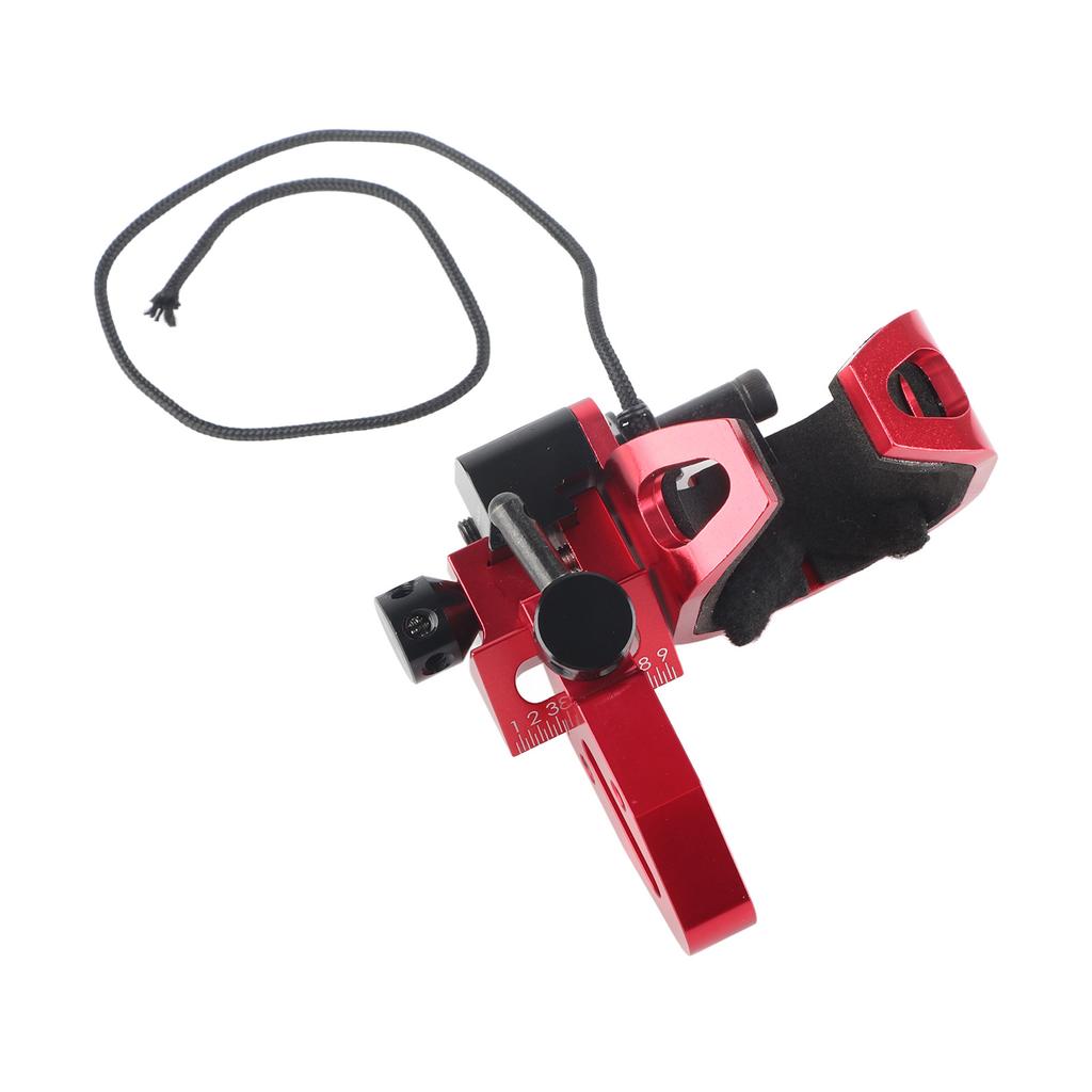 Aluminum Alloy Smackdown Lockup Click Arrow Rest Compound Bow Hunting Archery Accessory Red