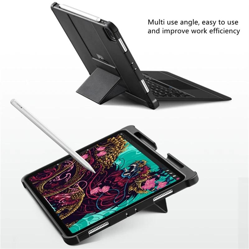 Magic Touch Pad Keyboard For iPad Pro 11 Case 2021 2020 Air 4 Bluetooth Keyboard Case For Apple iPad 10.2 9th 8th 7th