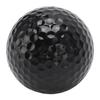 2 Layers Floating Golf Practice Balls Float Water Range Outdoor Sports Golf Practice Training BallsBlack
