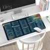 Alfombrilla de ratón grande para ordenador, 40 x 90 cm, portátil, impermeable, para oficina, PowerPoint, Excel, Word, teclas de acceso directo, alfombrilla de escritorio antideslizante, accesorios para PC