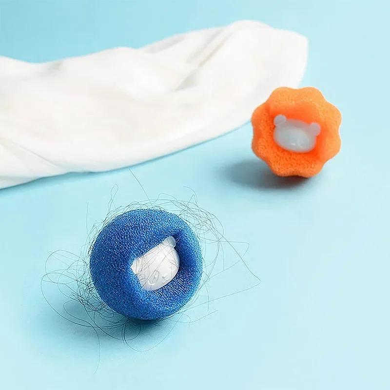 3/5pcs Laundry Balls Laundry Balls Pet Hair Remover Reusable Balls Washing Machine Filter Removes Lint From Clothes Ball Catch