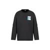 EA7 Logo Round Neck Long Sleeve T-Shirt Men Tops Black 6KPM27-PJCLZ-1200