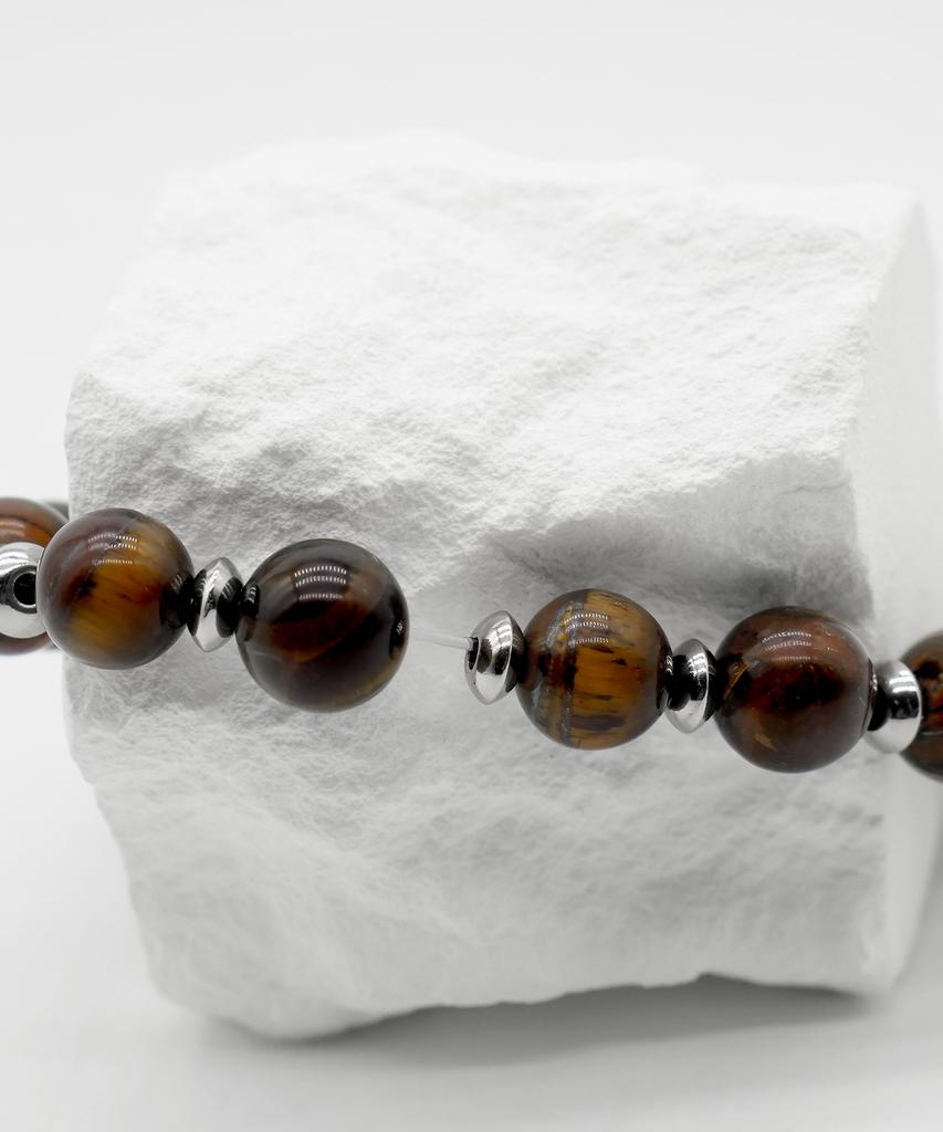 Iamj Amber Eye Gemstone Bracelet