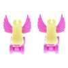 1Pair 3Cm Roller Skate Fancy Doll Shoes Toys For Girls Christmas Decorative