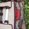 Ground Nails Carry Case Outdoor Camping Accesorries Storage Bag  Rope Handbag Ground Nails Hammer Storage Bag