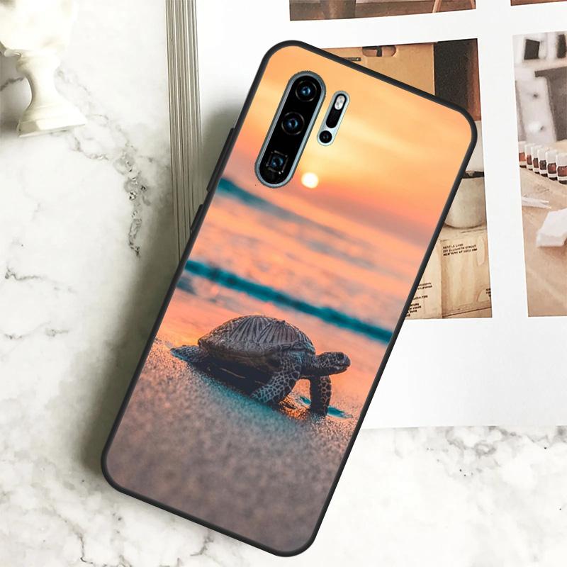 

Swimming Freshwater Sea Turtles For Huawei Nova 7i 8i 11i 12i 12s Y73 Y70 Y90 Y60 Y72 Y61 Y91 9 10 SE P40 Lite P30 Pro Case Huawei Nova 10