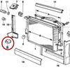 Lower Radiator Mounting Bracket 17111709333 For BMW 3 5 7 Series E30 E32 E34 E46