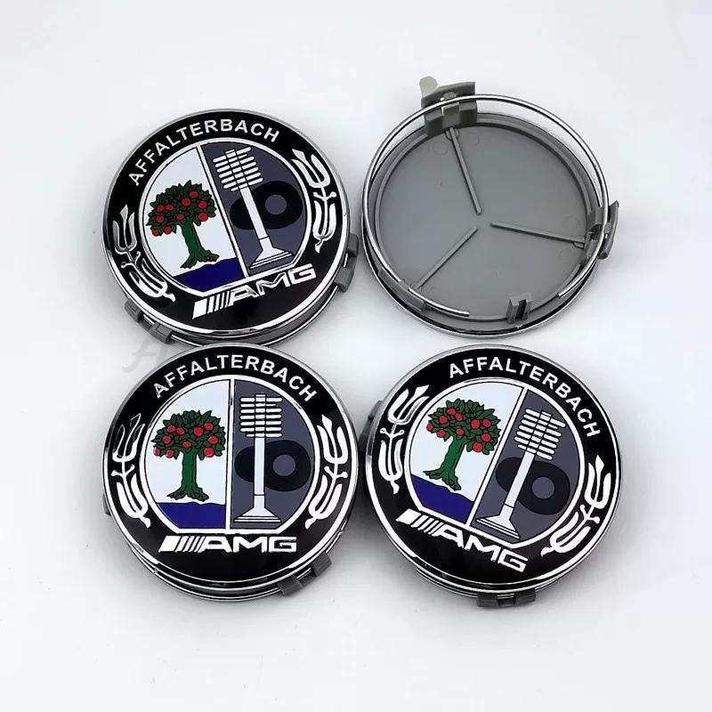 4pcs 75mm car wheel hub center cover modification suitable for Mercedes Benz B/C/E/S Class A Class C200L GLC GLK CLA W212 W213 H