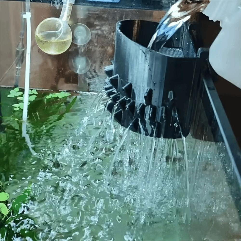 Plastic Aquarium Filtration Flow Diverter Aquarium Water Filling Device Fish Tank Accessories