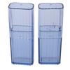 Accessories Storage Box Portable Small Sorting Organizer 2Pcs 3.4*2.1*10.4cm Classified PP Plastic Transparent