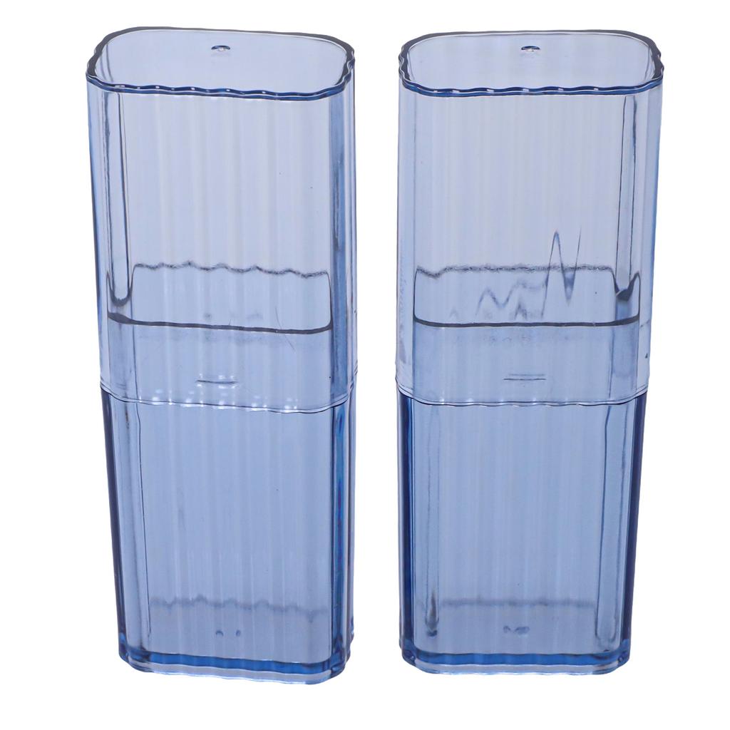 Accessories Storage Box Portable Small Sorting Organizer 2Pcs 3.4*2.1*10.4cm Classified PP Plastic Transparent