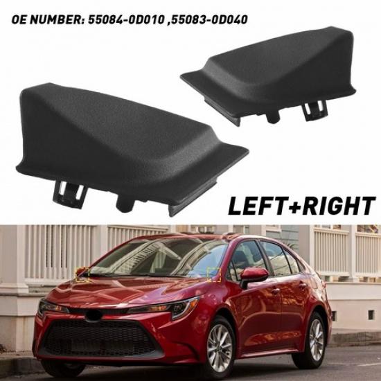 2X For -22 Toyota Corolla Front LH+RH Wiper Windshield Cowl Extension Trim N