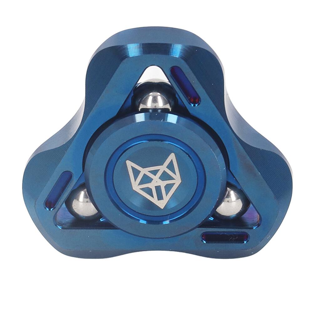 Mini Fidget Spinner For Anxiety Relief Smooth Surface Round Corner Removable Bearings Long Spin Time Durable Construction Pocket Size Metal Toy For