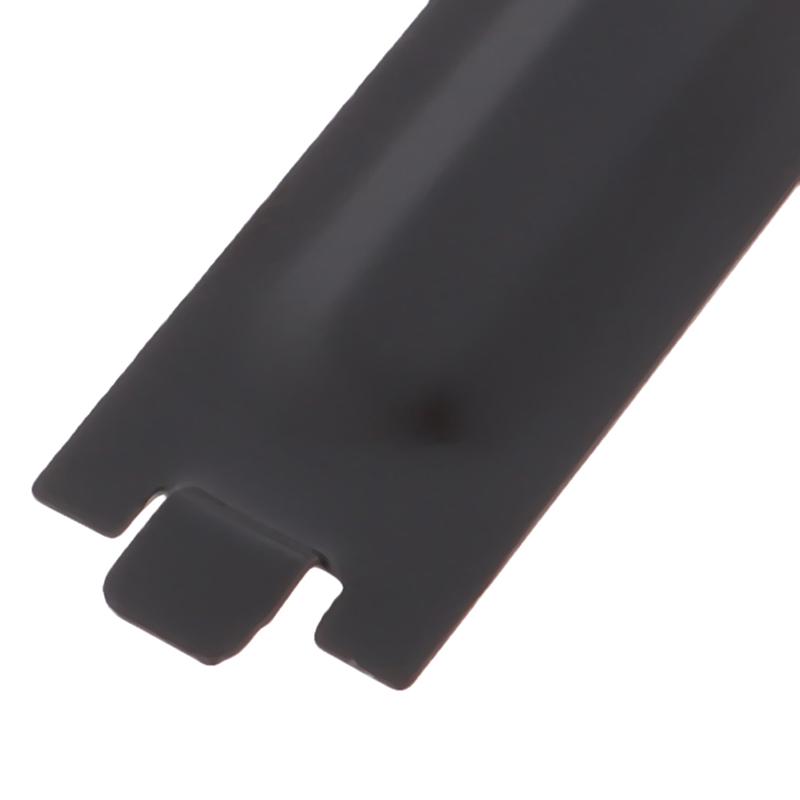 Computer Chassis Rear Graphics Card Pci Dust-Proof Baffle Motherboard Universal Metal Baffle Black Non-Porous Baffle