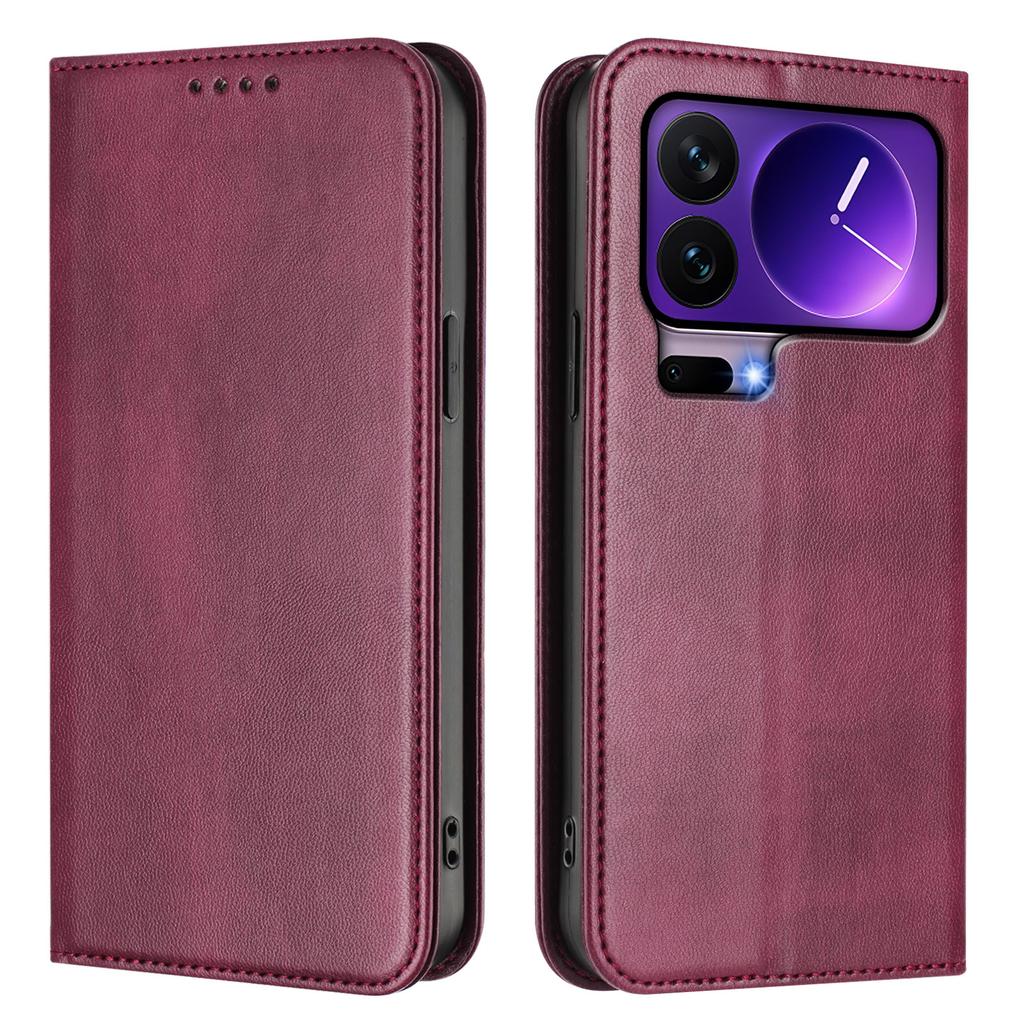 For Xiaomi 17 Pro Wallet Cases Retro Texture RFID Blocking Leather Phone Cover