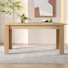 Dining Table, Table with Four Legs, Oak Wood Table, Rectangular Dining Table, Oak Color[OLD SKU:WF312300AAE]